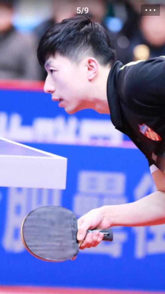 Oops, Ma Long is using Yinhe today... | TableTennisDaily