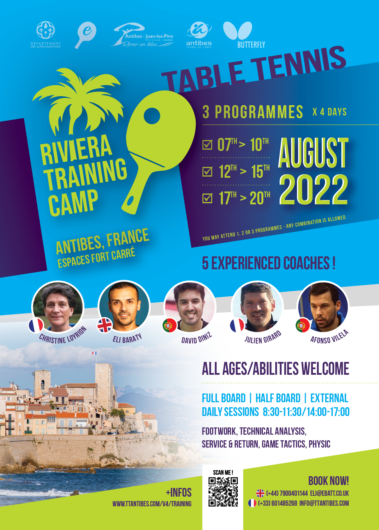 Riviera Table Tennis Training Camp | TableTennisDaily